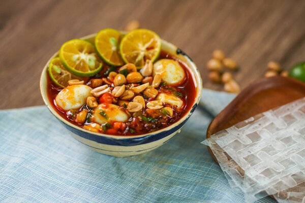 Sốt chấm bánh tráng nhìn đã khó cưỡng