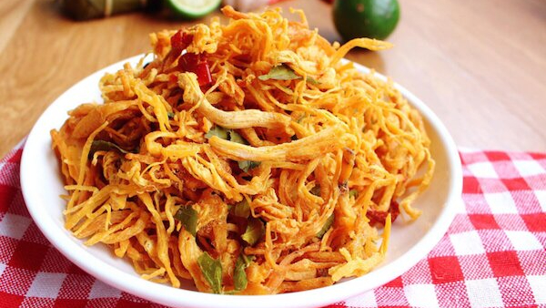 khô gà bao nhiêu calo