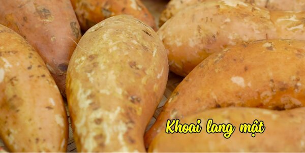 Những củ khoai lang mật tươi ngon