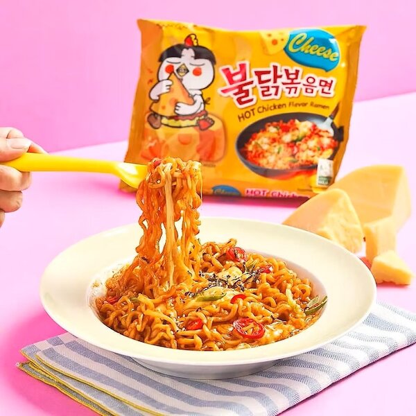 Cách nấu mì cay Samyang siêu ngon tại nhà