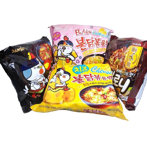 Lựa chọn hương vị mì Samyang mà bạn yêu thích